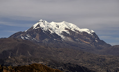 Climbing Illimani in Bolivia - La Paz
